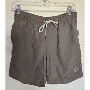 Lira Crtv Scty 100% Nylon 6in Elastic Waist Shorts With Drawstring Size Small